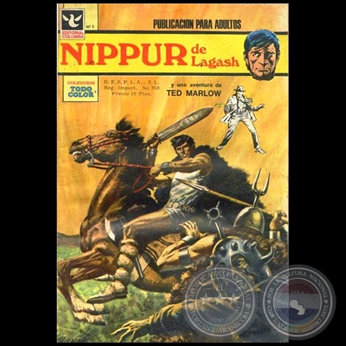 NIPPUR de Lagash N° 5 - Guionista: ROBIN WOOD